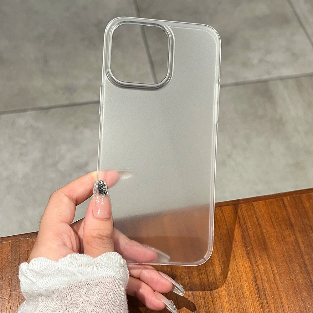 Ultra Thin Matte Translucent Case