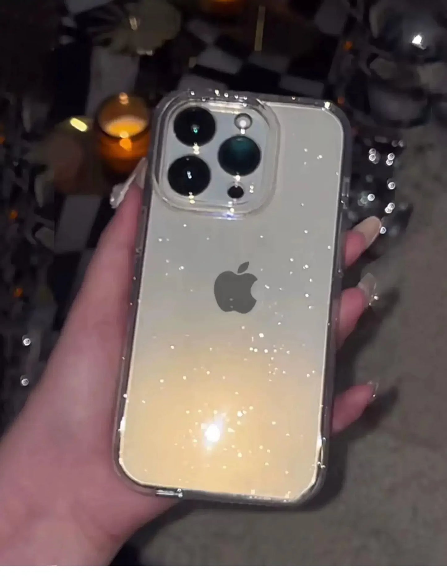 Sparkling Glitter Clear Case