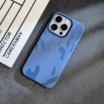 Magnetic Shockproof Camouflage Leather Case