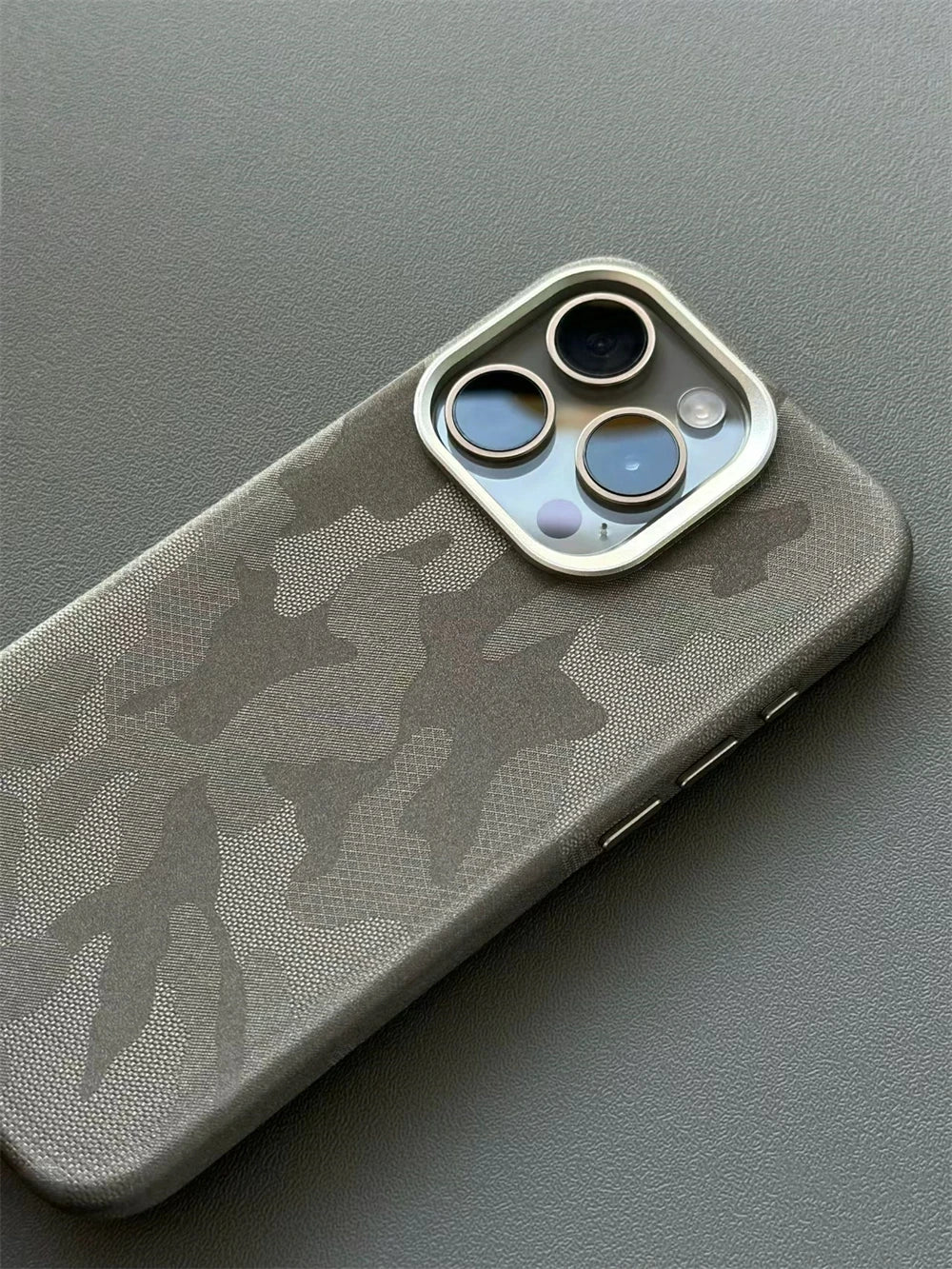 Magnetic Shockproof Camouflage Leather Case