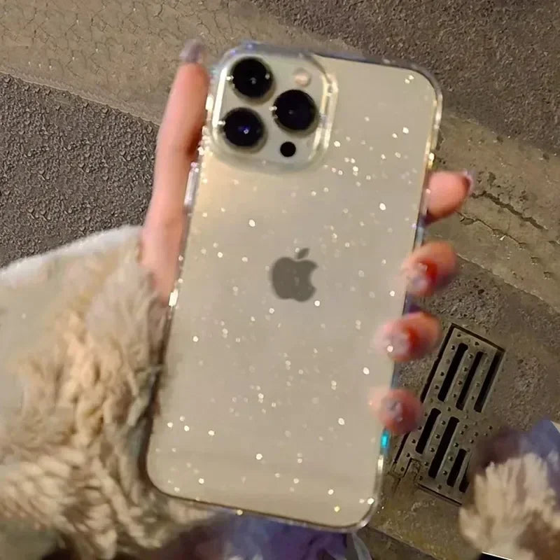 Sparkling Glitter Clear Case