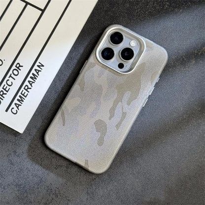 Magnetic Shockproof Camouflage Leather Case