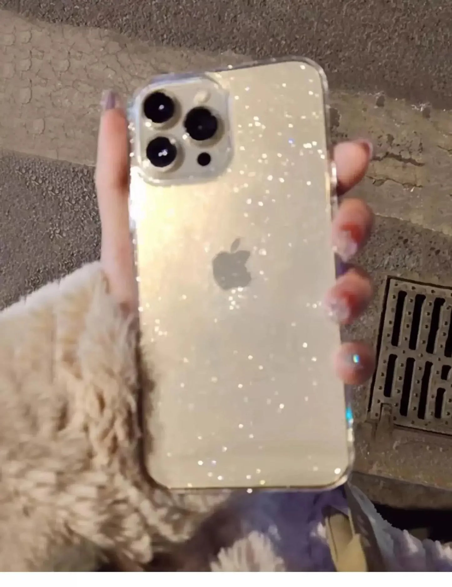 Sparkling Glitter Clear Case