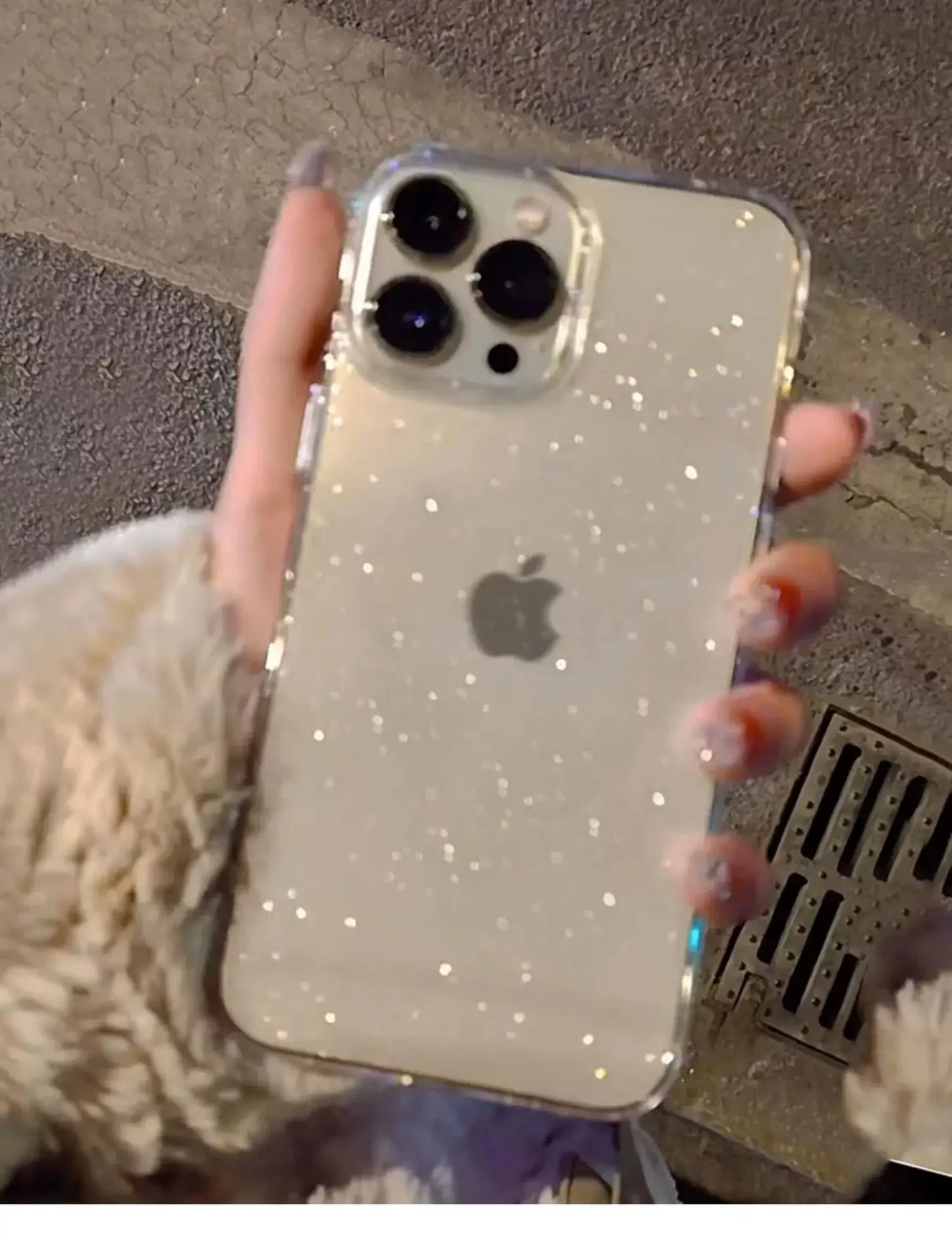 Sparkling Glitter Clear Case